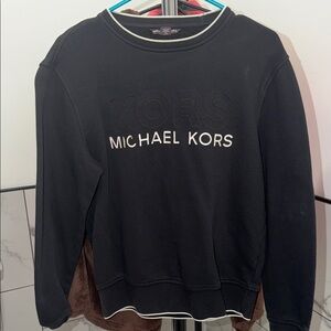 Michael Kors Black Crewneck Sweater for Men